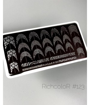 P091 Пластина для стемпинга RC-123